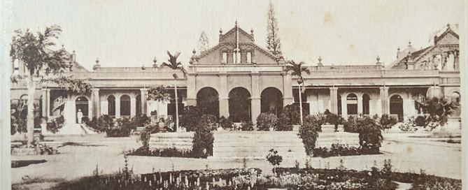 picture postcard bowring institute banglaore