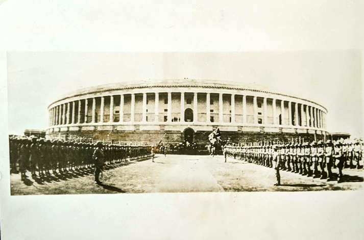 Inauguration Of Parliament Building Delhi - Old Photo 1927