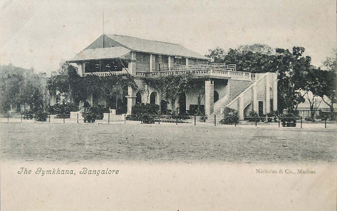 1920 Postcard Bangalore Watering Road