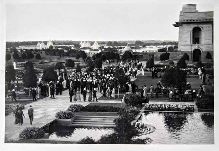 Viceroy's Party After The Inauguration of New Delhi, 1931 Photo