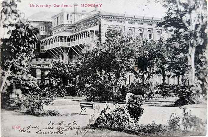 university gardens bombay