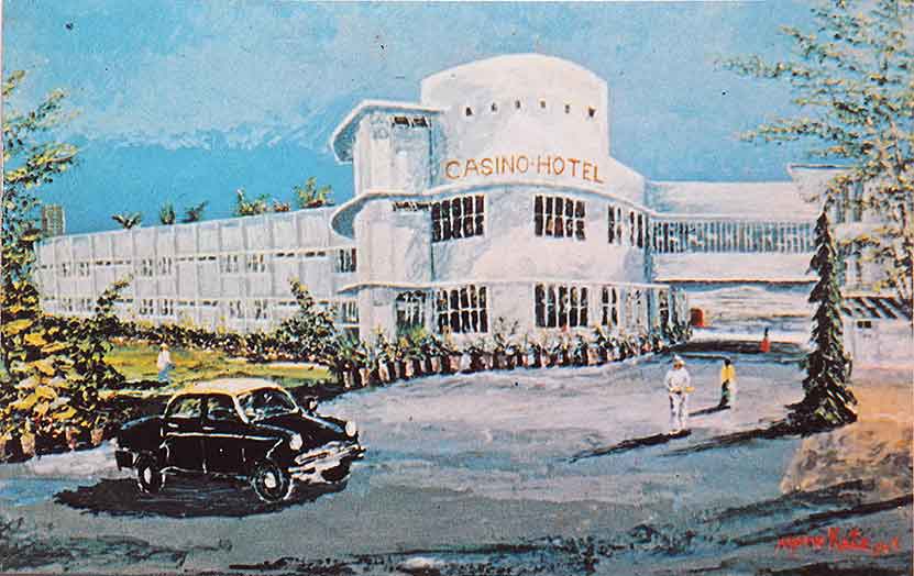 Casino Hotel In Willingdon Island Cochin, 1968 Postcard