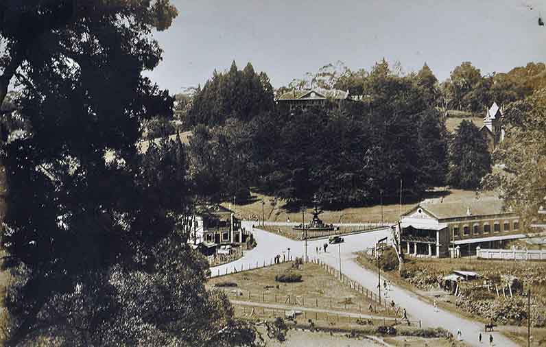A Pristine Charring Cross In Ooty, 1930 Photo