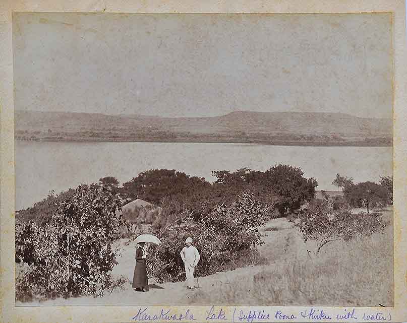 Khadakwasla Lake In British India Era Poona, 1870 Photo 