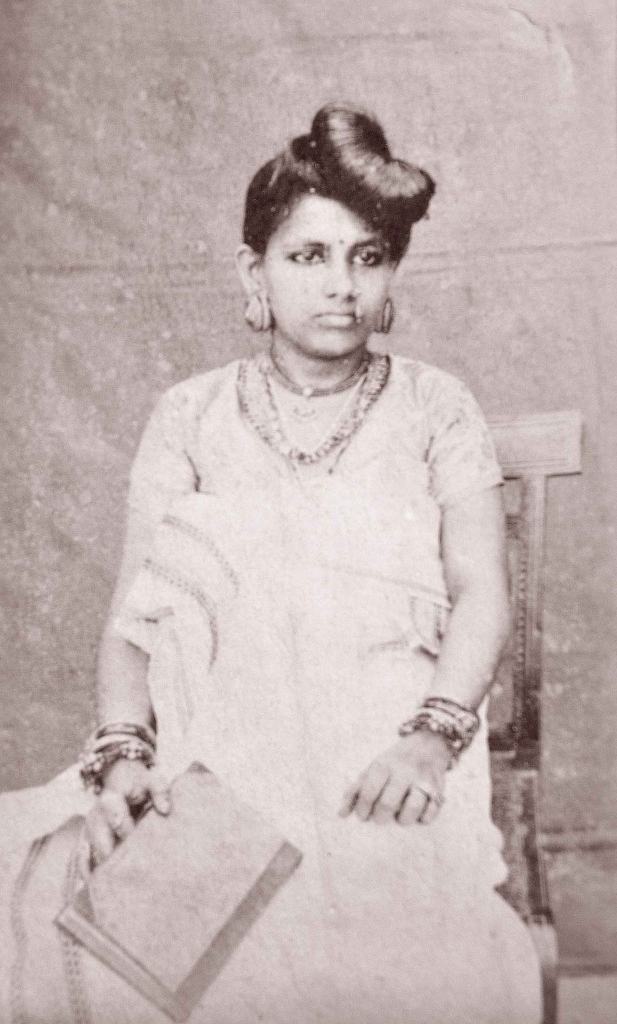 Bhageerathi, The Wife Of Raja Ravi Varma, 1870 Photo