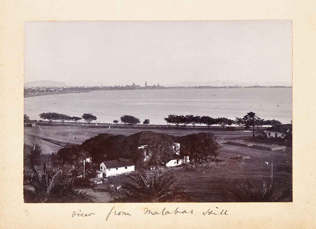 Spectacular View of British Era Bombay, 1900 Photo