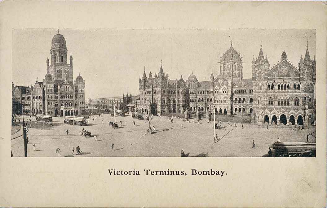 Views of Victoria Terminus British Era Bombay - 10 Postcards