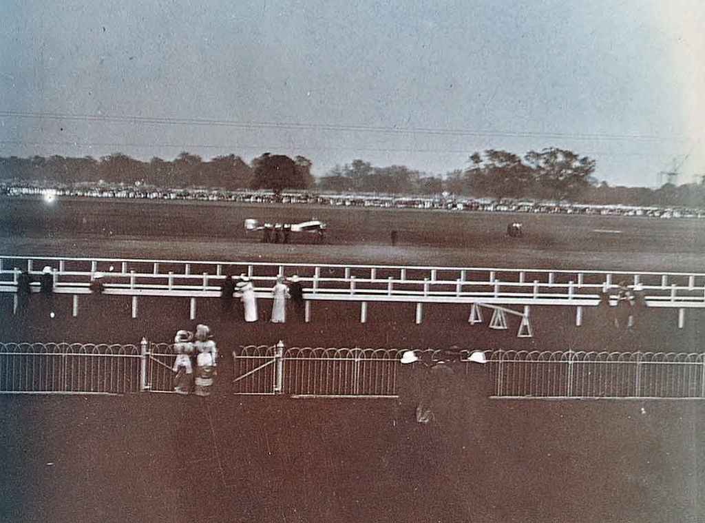 Early Indian Aviation, Monoplane In Calcutta – 2 Photos 1913