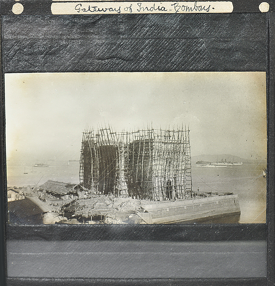 Constructing Gateway Of India Bombay, 1920 Photo