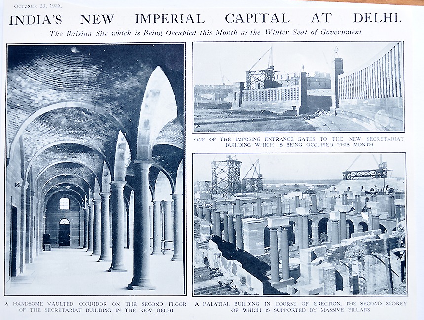 Site of Rashtrapati Bhavan, Parliament & Secretariat Delhi -2 Prints1