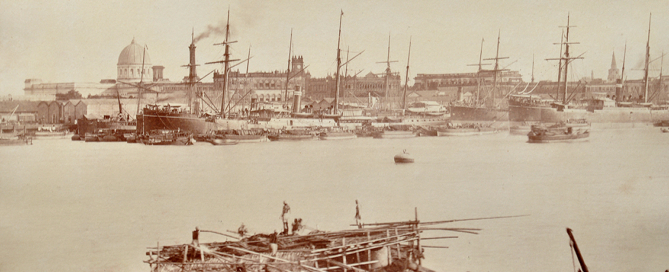 river hooghly and gpo calcutta