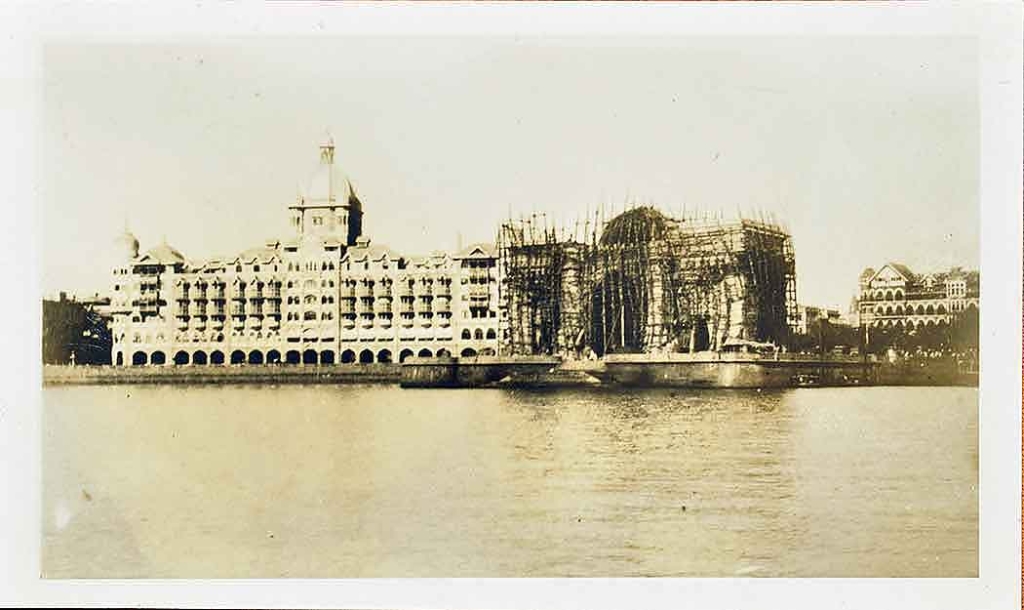 Constructing The Gateway of India Bombay, 1923 Photo