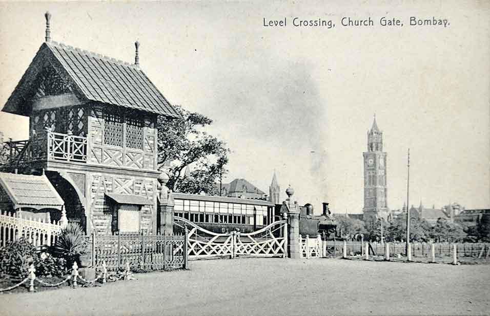 Churchgate Railway Station Bombay - 4 Postcards 1900