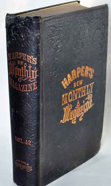 Harper's Magazine December 1870 to May 1871, Bombay Parsis