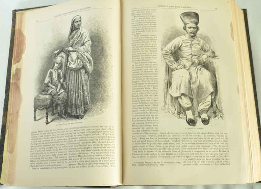 Harper's Magazine December 1870 to May 1871, Bombay Parsis