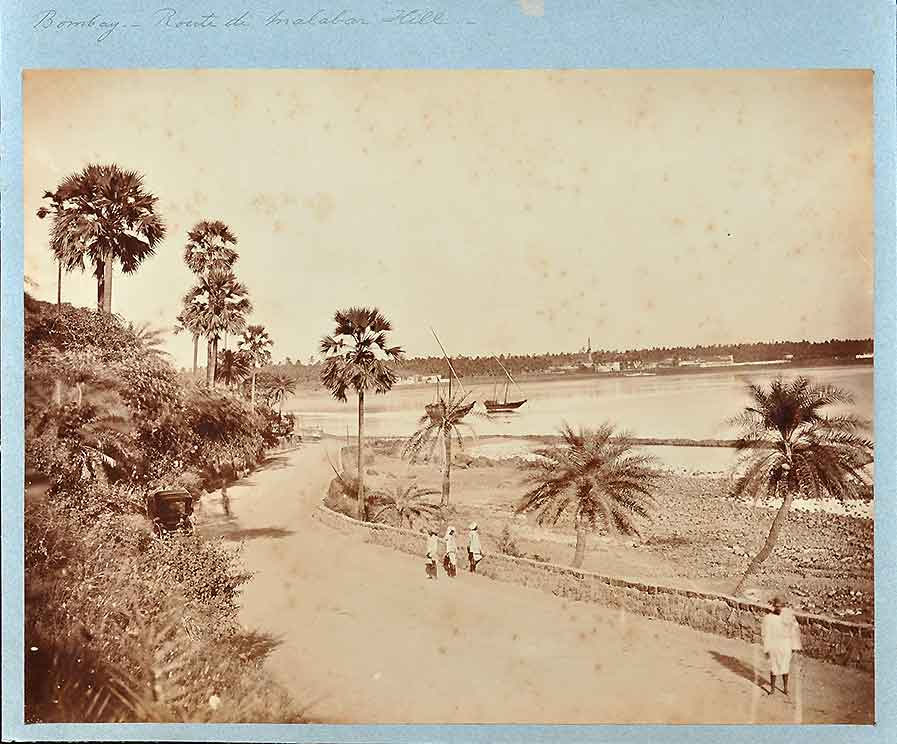 Route To Malabar Hill From Back Bay Bombay, 1890 Photo