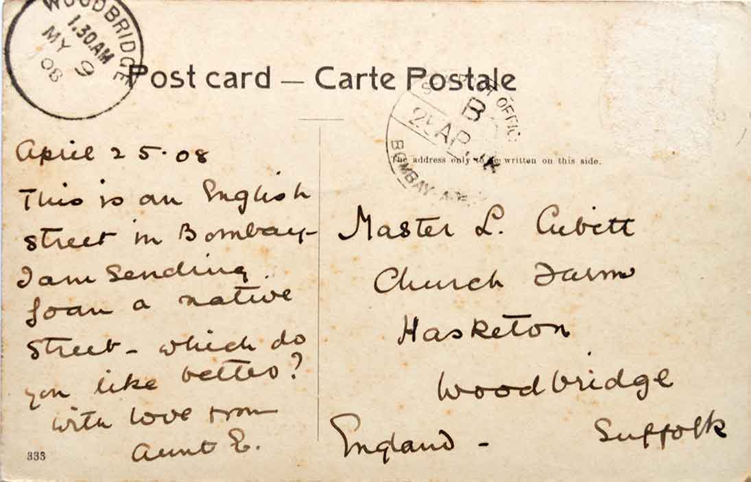 Elphinstone/Horniman Circle British Era Bombay – 3 PCs 1900s