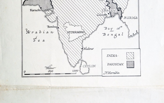 Nizam's Hyderabad The Third Dominion, 1947 Map1